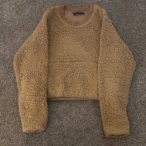 Cropped Prana Sherpa Sweater